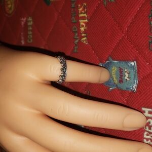 Silver Crown Ring